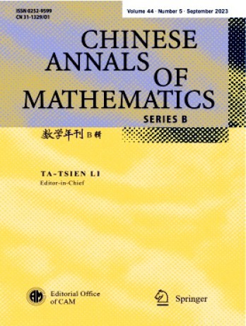 Chinese Annals of Mathematics,Series B雜志